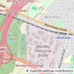 Map of Worsley, Manchester