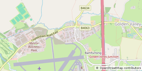 Map of Cheltenham