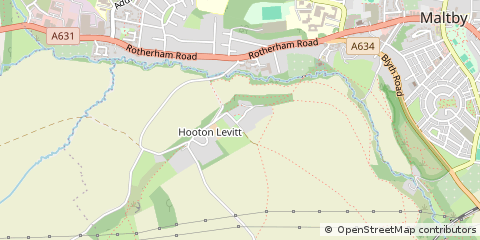 Map of Rotherham