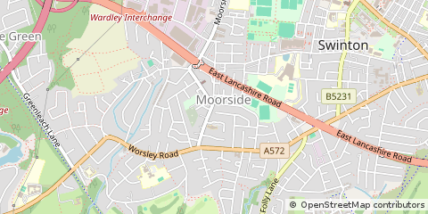 Map of Manchester