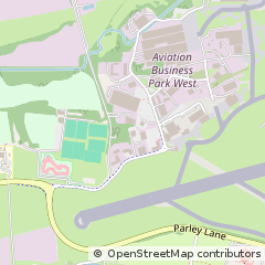 Map of Christchurch, Dorset