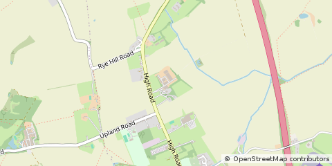 Map of Epping, Essex