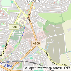 Map of Alloa