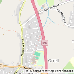 Map of Wigan