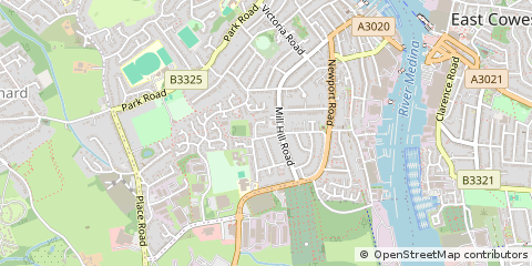Map of Isle of Wight