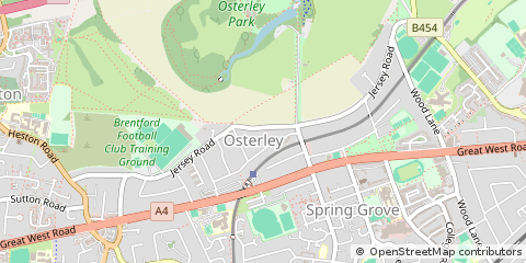 Map of Isleworth, Middlesex