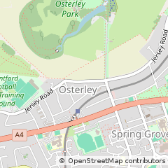 Map of Isleworth, Middlesex