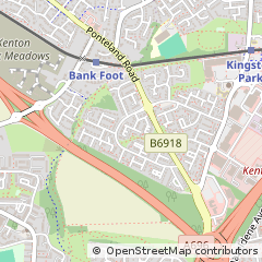 Map of Newcastle Upon Tyne