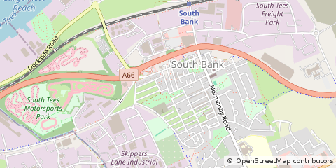 Map of Middlesbrough