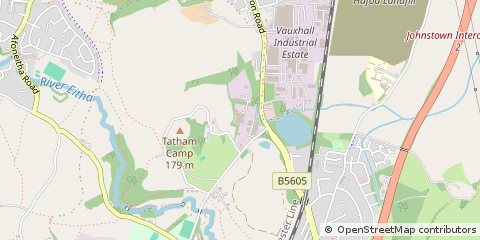 Map of Wrexham