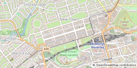 Map of Edinburgh
