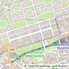 Map of Edinburgh