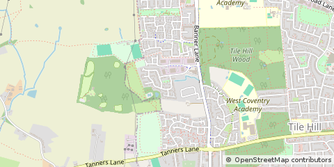 Map of Coventry