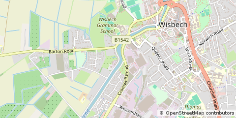 Map of Cambs, Cambridgeshire