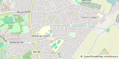 Map of Sutton Coldfield