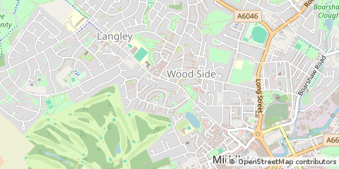 Map of Macclesfield
