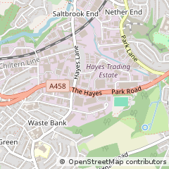 Map of Stourbridge, West Midlands