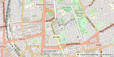 Map of Liverpool