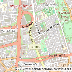Map of Liverpool