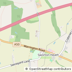 Map of Knutsford, Cheshire