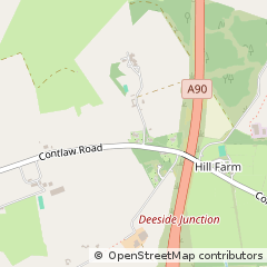 Map of Milltimber, Aberdeen