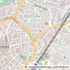 Map of Leicester