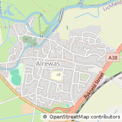 Map of Burton on Trent