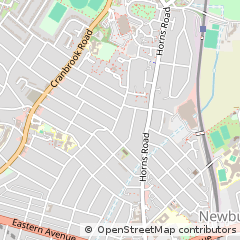 Map of Ilford, Essex