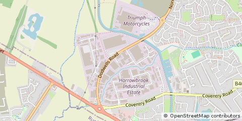 Map of Hinckley