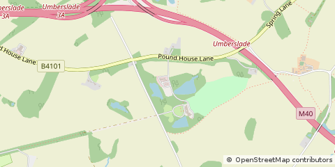 Map of Hockley Heath, West Midlands