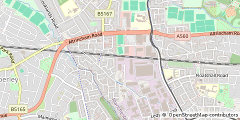 Map of Manchester