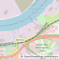 Map of Middlesbrough, Cleveland