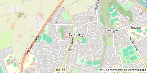 Map of Pudsey