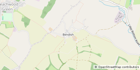 Map of Hitchin, Hertfordshire