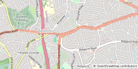 Map of Birmingham