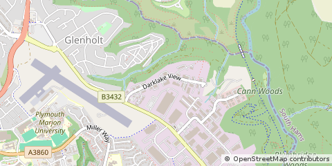 Map of Estover, Plymouth