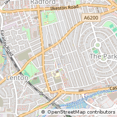Map of Nottingham