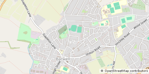 Map of Leicester