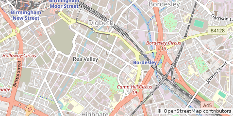 Map of Birmingham