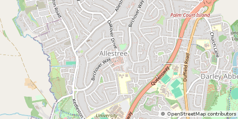 Map of Derby