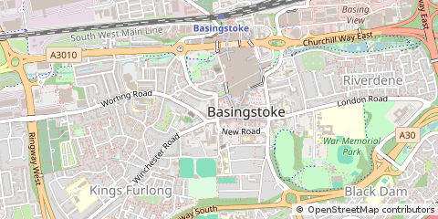 Map of Hampshire