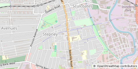 Map of Hull