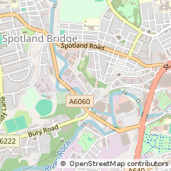 Map of Rochdale