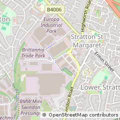 Map of Swindon