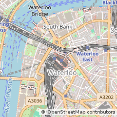 Map of Waterloo Station, London