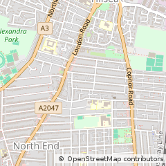 Map of Portsmouth, Hampshire
