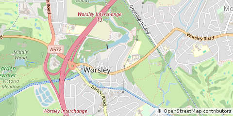 Map of Manchester