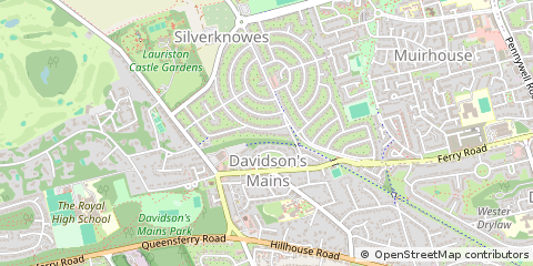 Map of Edinburgh