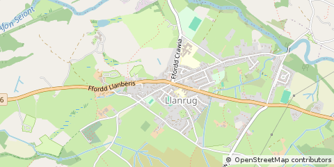 Map of Gwynedd
