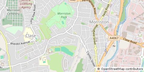 Map of Swansea